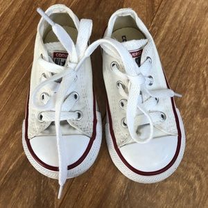 White toddler converse
